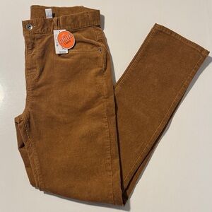 Corduroy Pants Boys 16 Brown